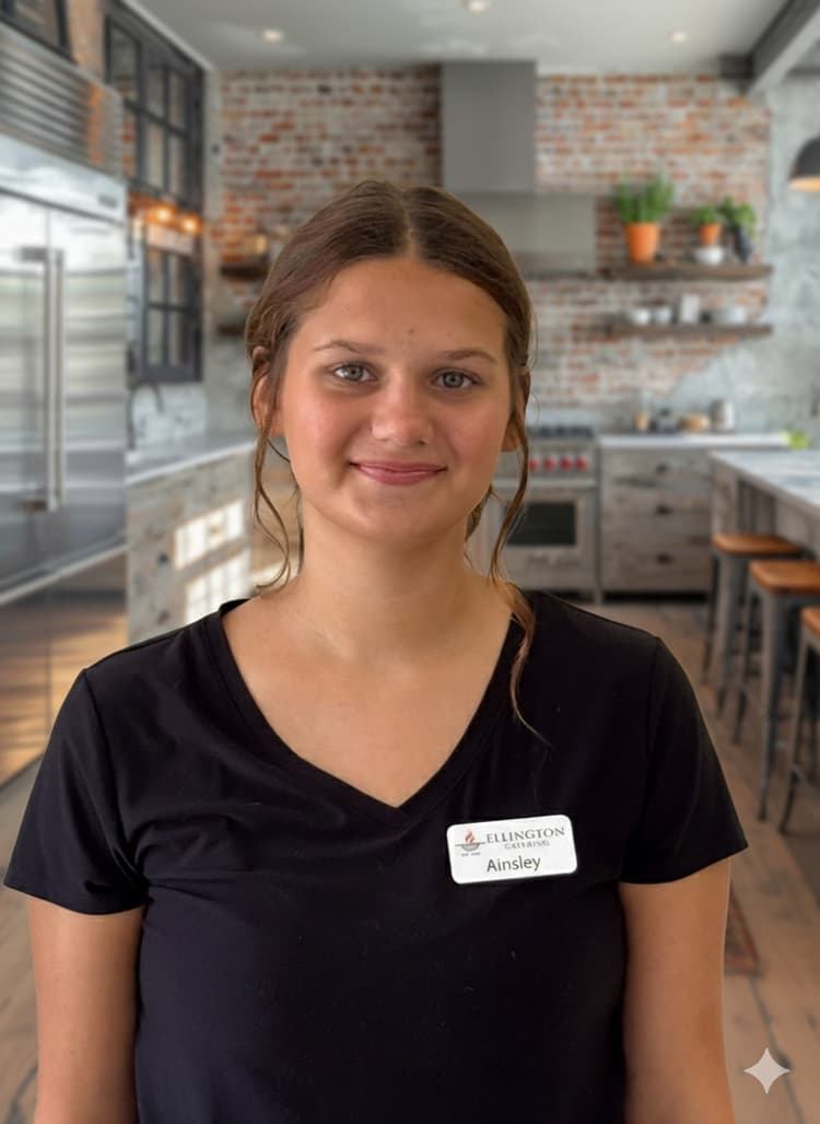 Ainsley Harris, Catering Associate